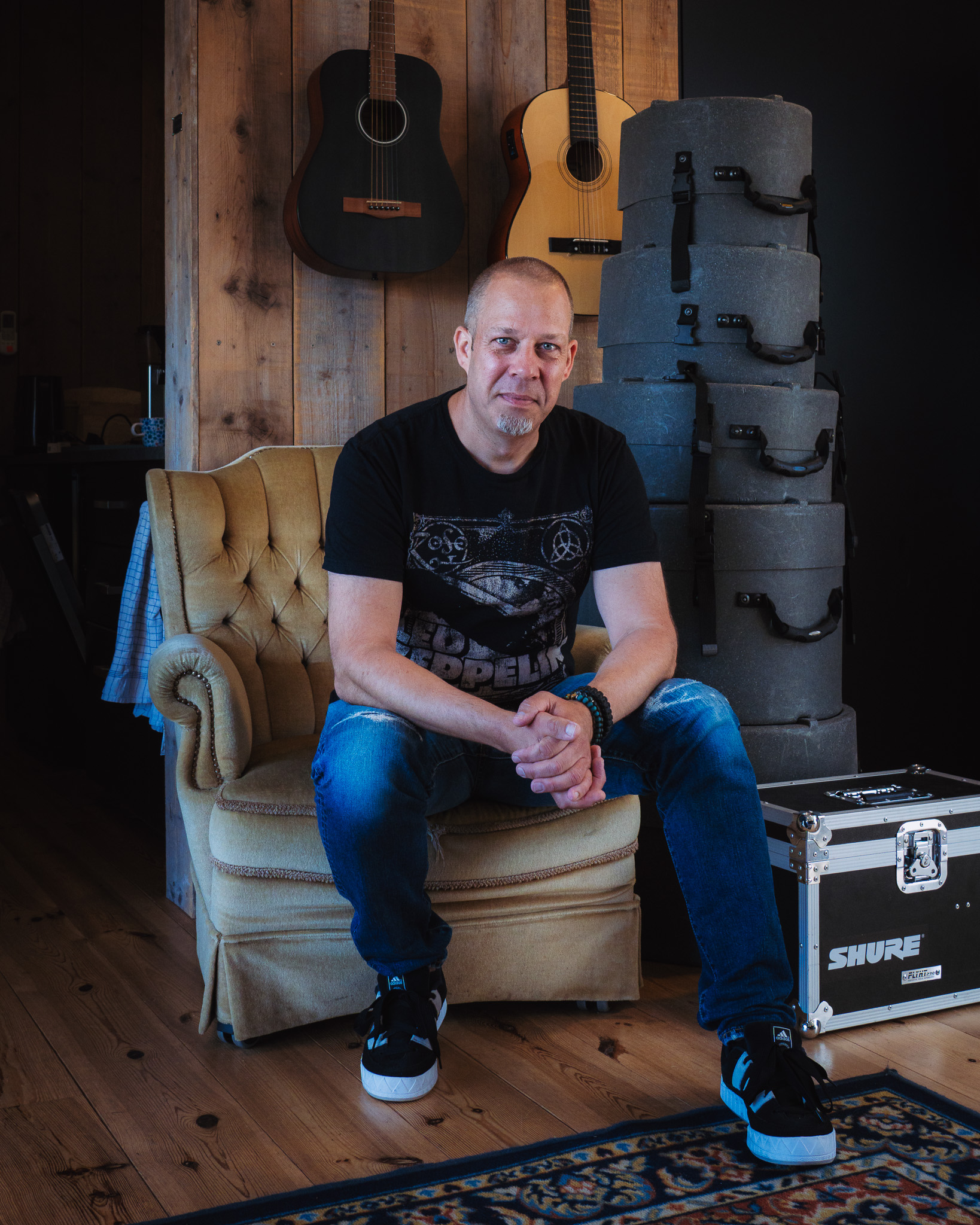 Roan Segers byggede sin egen musikskole i Roskilde med trommestikker og containere